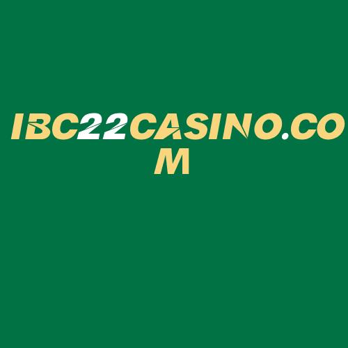 Logo da IBC22CASINO